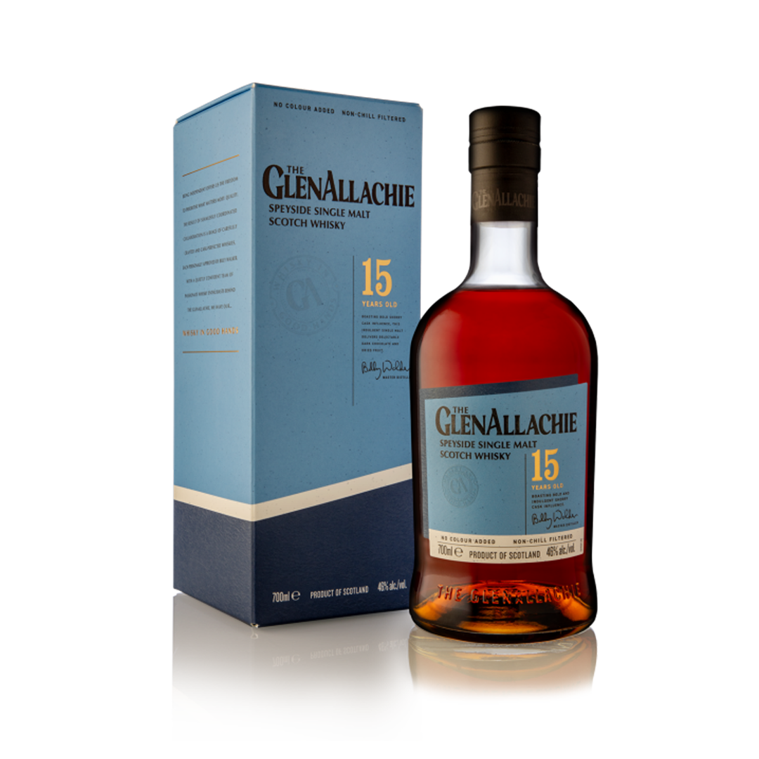 GlenAllachie GlenAllachie 15-Year-Old Scotch Single Malt Whisky 0.7L